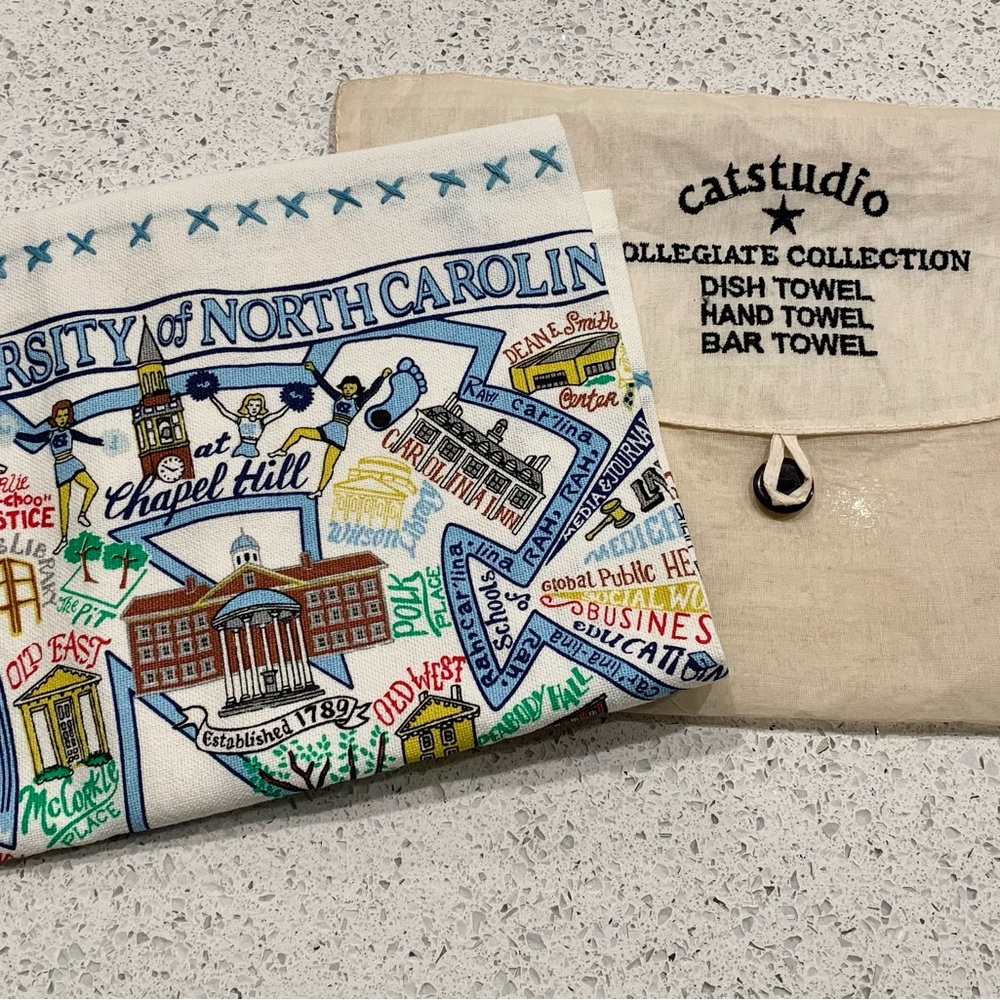Catstudio University of North Carolina - Collegiate Collection Hand Towel